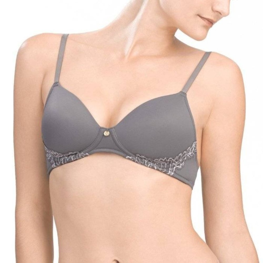 NATORI Dream Touch Full Underwire T-Shirt Bra #732082 Gray 32B NEW - Picture 2 of 7
